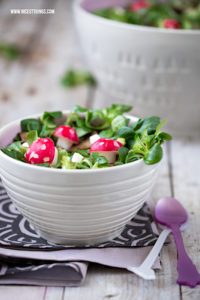 Wintersalat Rezept Fliegenpilz Radieschen Avocado Pilze #wintersalat #salat #detox #vegan #avocado #pilze #salat #foodblogger #rezept