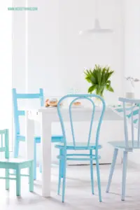 DIY Stühle mit Sprühfarbe lackiren Upcycling