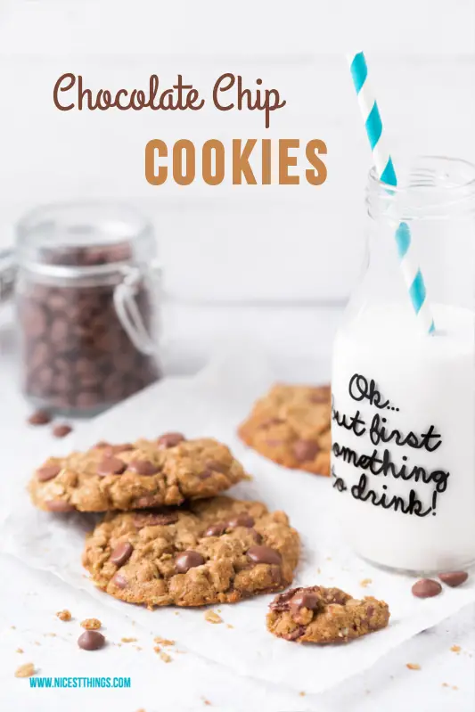 Gesunde Chocolate Chip Cookies Vegan Glutenfrei Rezept Ohne Ei Nicest Things