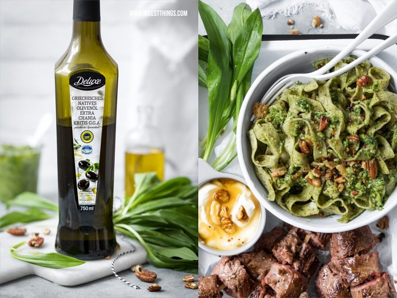 Bärlauch Pesto mit Olivenöl von Lidl Deluxe