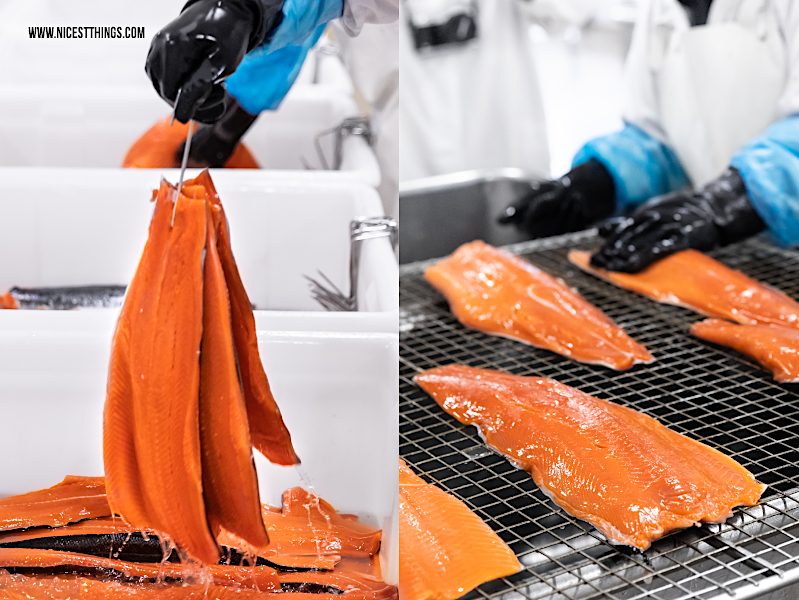Alaska Wildlachs gesalzen geräuchert Friedrichs Fisch Feinfisch Manufactur