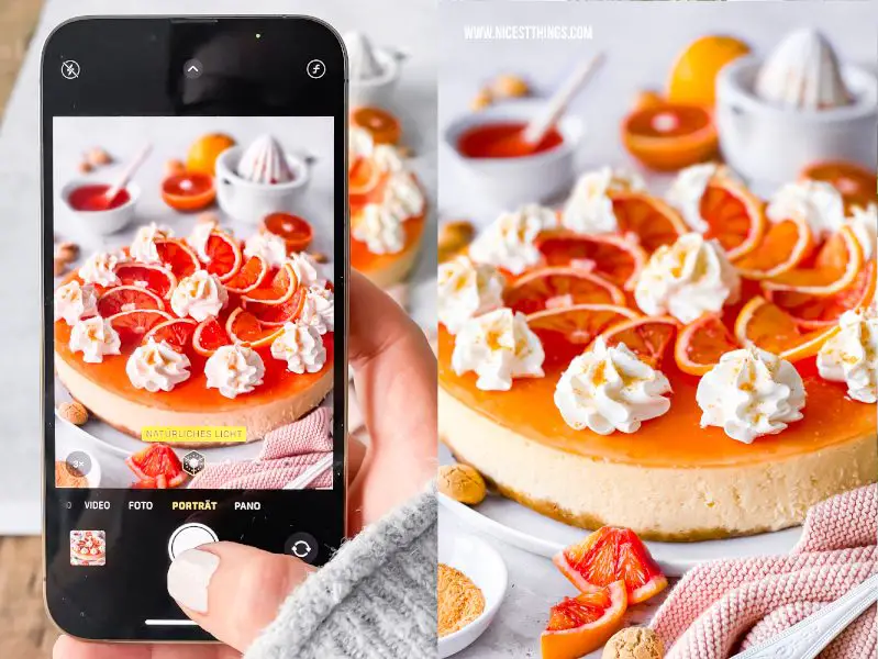Food Fotografie mit dem iPhone 13 Pro Bildstile #iphone #iphone13 #iphone13pro #foodfotografie #foodphotography #smartphone #perspektive