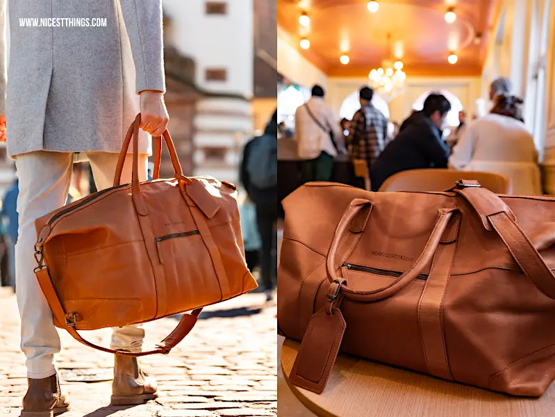 Ledertasche Cognac Travelbags The Chesterfield Brand Portsmouth #travelbags #thechesterfieldbrand