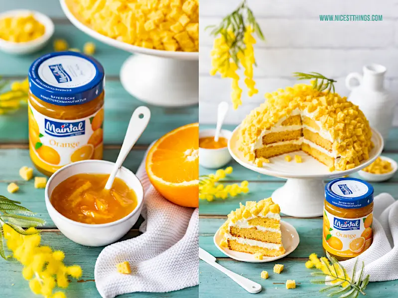 Maintal Orange Orangenmarmelade mit Zesten zum Backen Rezept