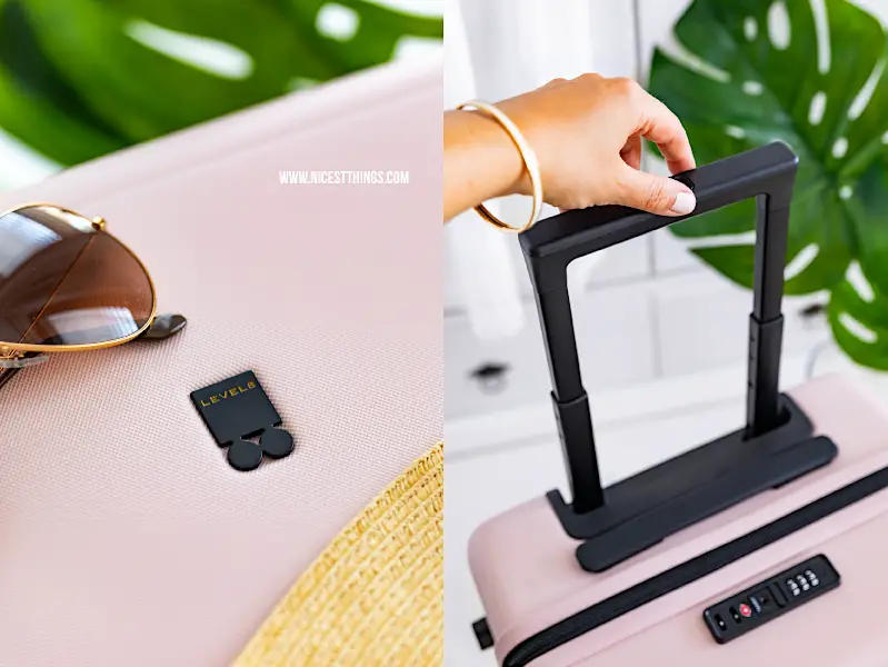 Level8 Koffer Test: Luminous Textured Carry On Pink Handkoffer, Produkttest und Produktfotos #level8 #koffer #handkoffer #luminoustextured #produktfotos #produkttest