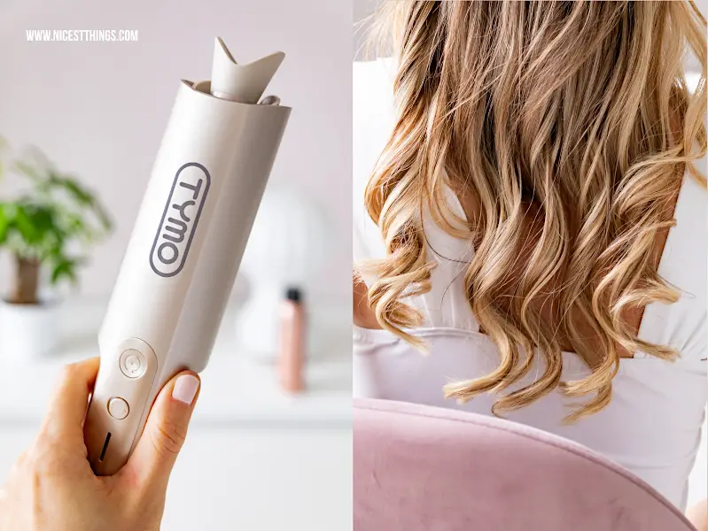 TYMO Curlpro Plus im Test: der beste automatische Lockenstab für Salonlocken, auch für lange Haare #TYMO #TYMOCurlpro #Lockenstab #Salonlocken #curls #locken #beachwaves #blondehair #beautyblogger