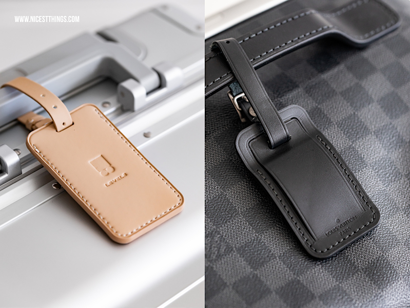 Vergleich Handgepäck-Koffer / Rollkoffer für Citytrip: Level8 Gibraltar vs Louis Vuitton Horizon Adressanhänger