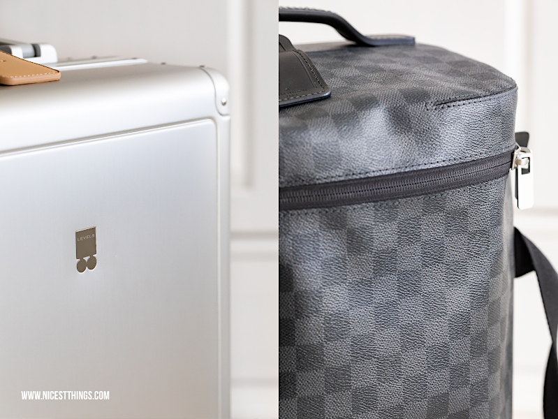 Vergleich Handgepäck-Koffer / Rollkoffer für Citytrip: Level8 Gibraltar vs Louis Vuitton Horizon Material