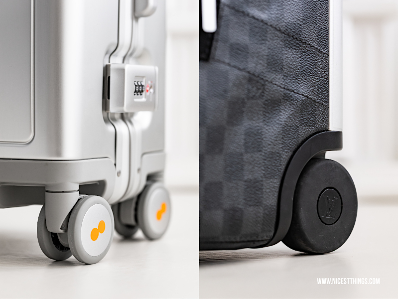 Vergleich Handgepäck-Koffer / Rollkoffer für Citytrip: Level8 Gibraltar vs Louis Vuitton Horizon Rollen