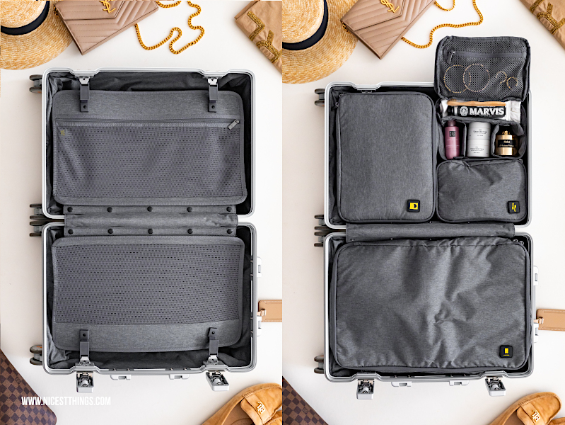 Koffer Innenleben, Organisation, Packwürfel: LEVEL8 Gibraltar Carry On